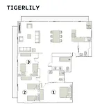 Tigerlily, Apartmán Samoëns